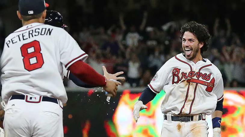 Before Thursday S Game The Last Time A Braves SS Walked Off The Padres 