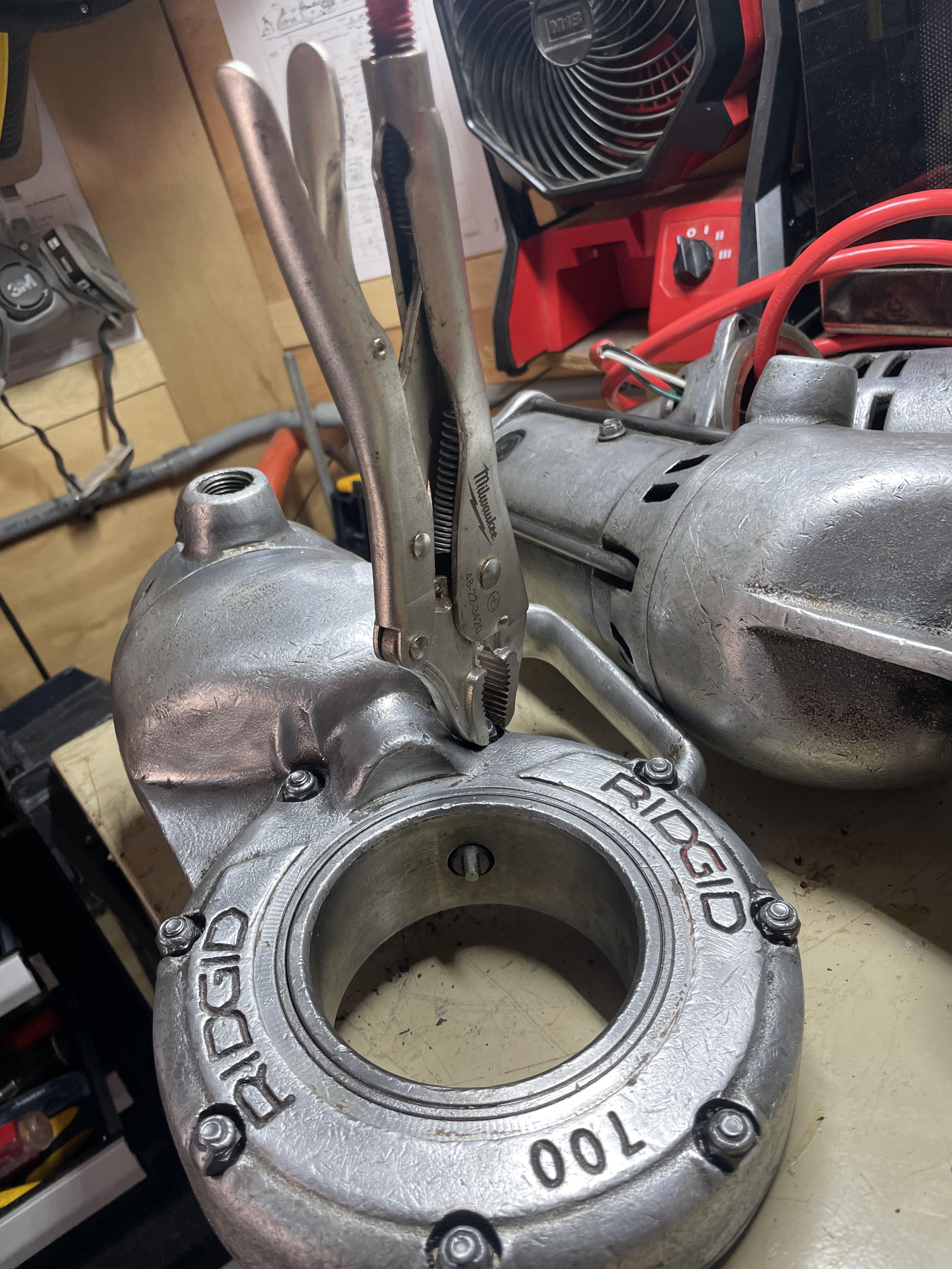 The only time in 20+ years in the trades. I needed to use a pair of vise  grips : rTools