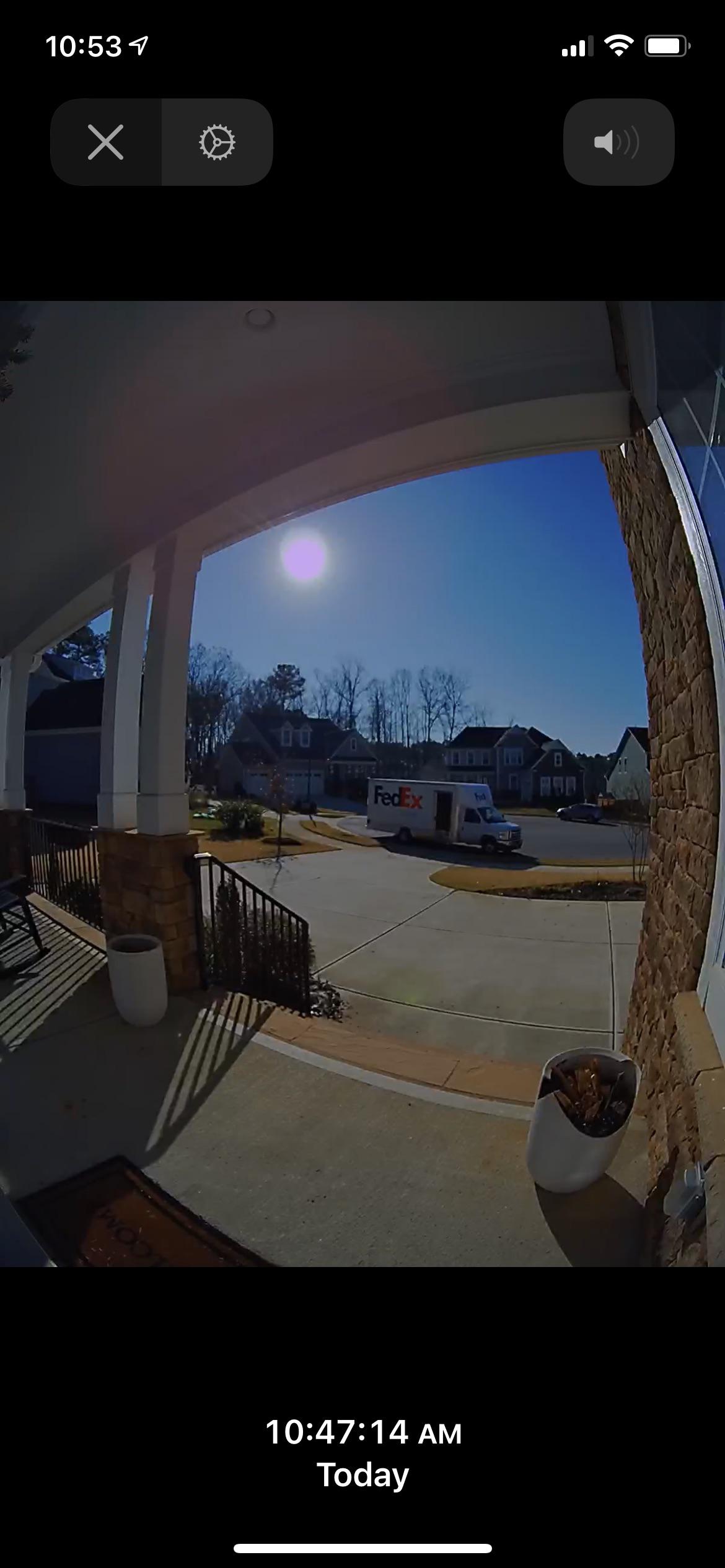 logitech doorbell camera direct sunlight cool down rhomekit on car overheating then going back to normal reddit