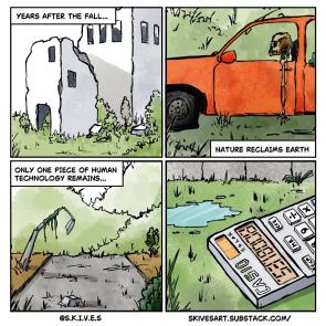 [OC] My First Attempt at a Comic – The Fall