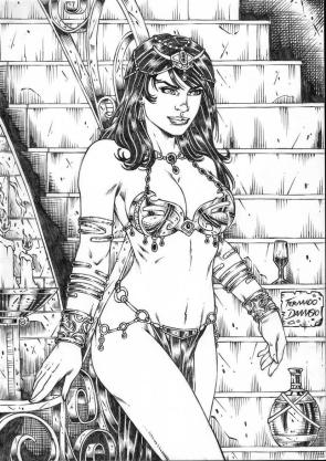 Old work, Damassio, pencil art, 2012