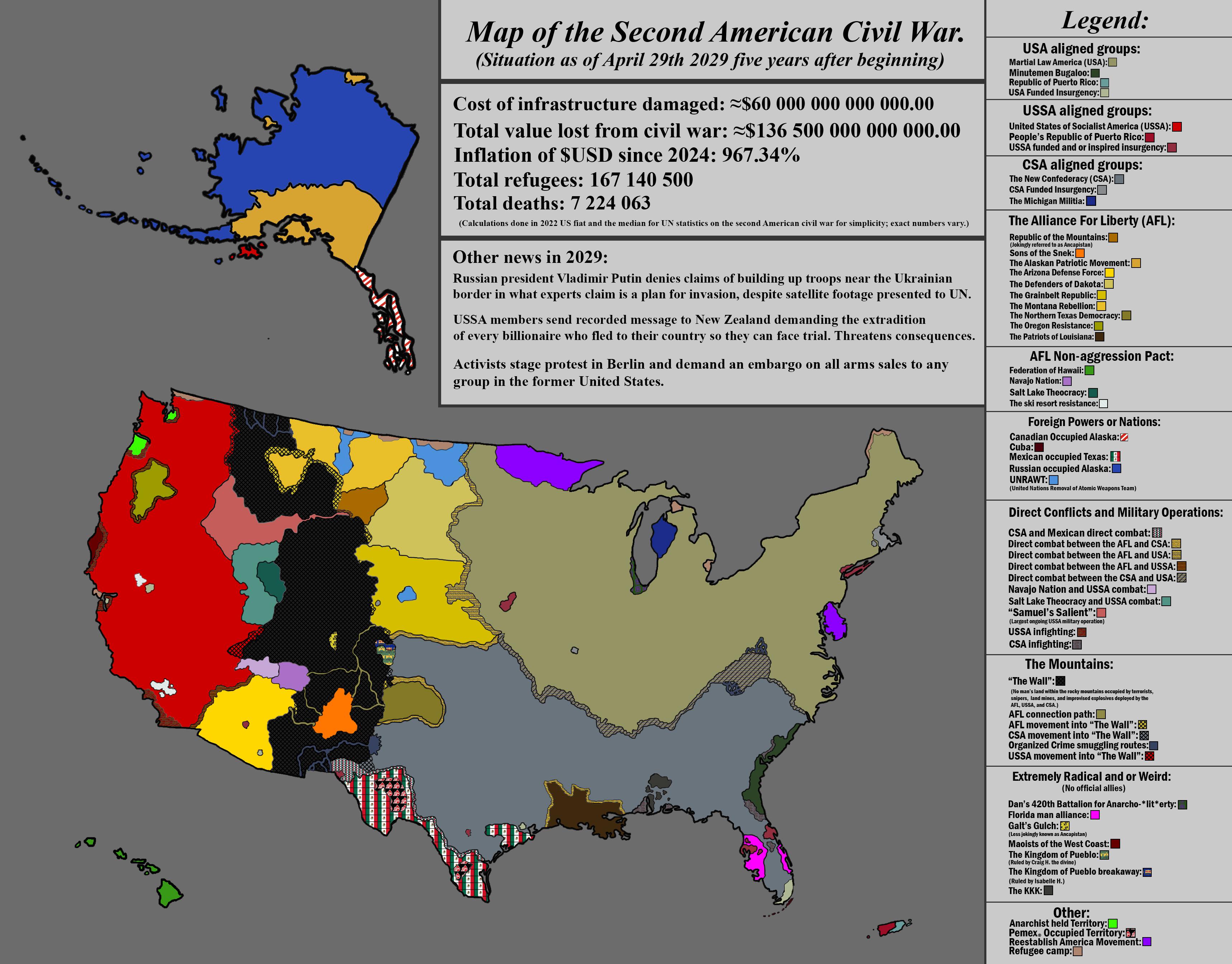 American Civil War Wallpaper Border 
