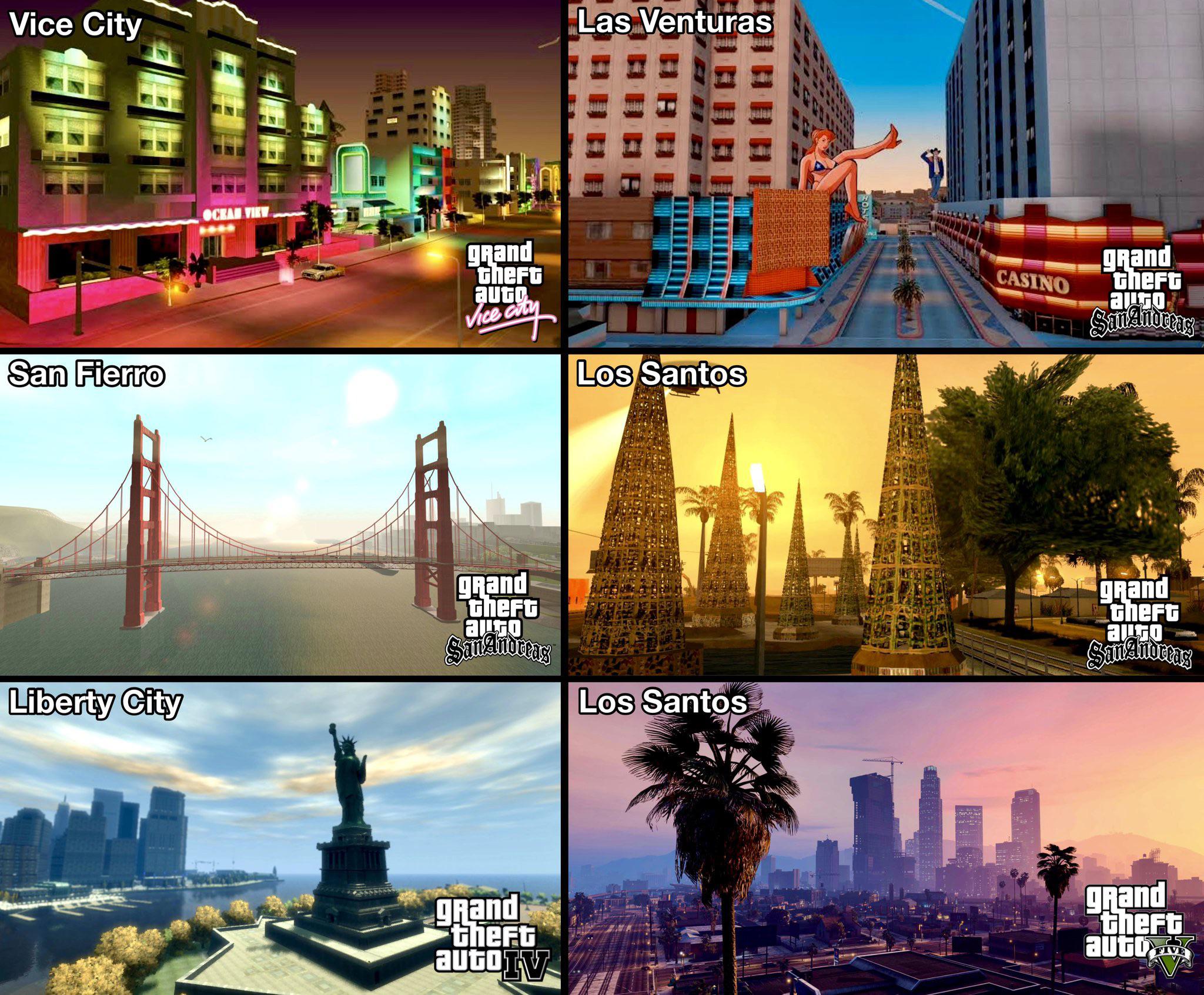 Which GTA City Do You Think Is The Greatest Of All Time R GTA 