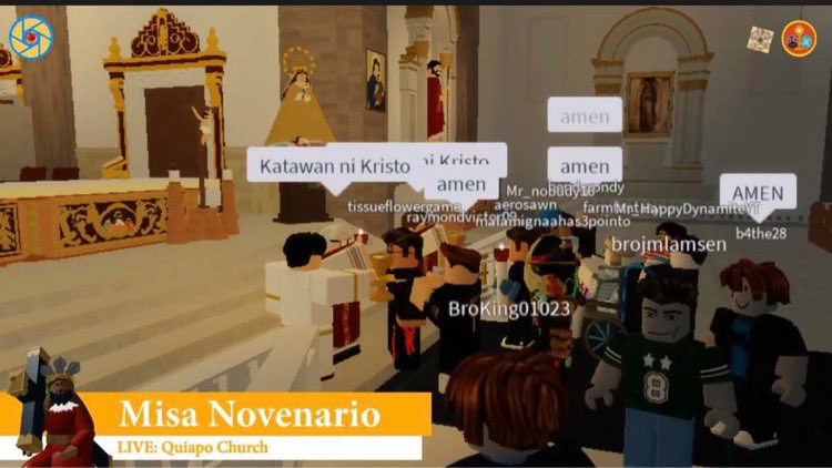 Misa novenario: roblox edition