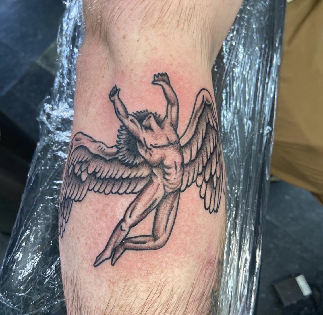 Fairly New Here So Heres My Icarus I Had Done Over The Winter Ledzeppelin