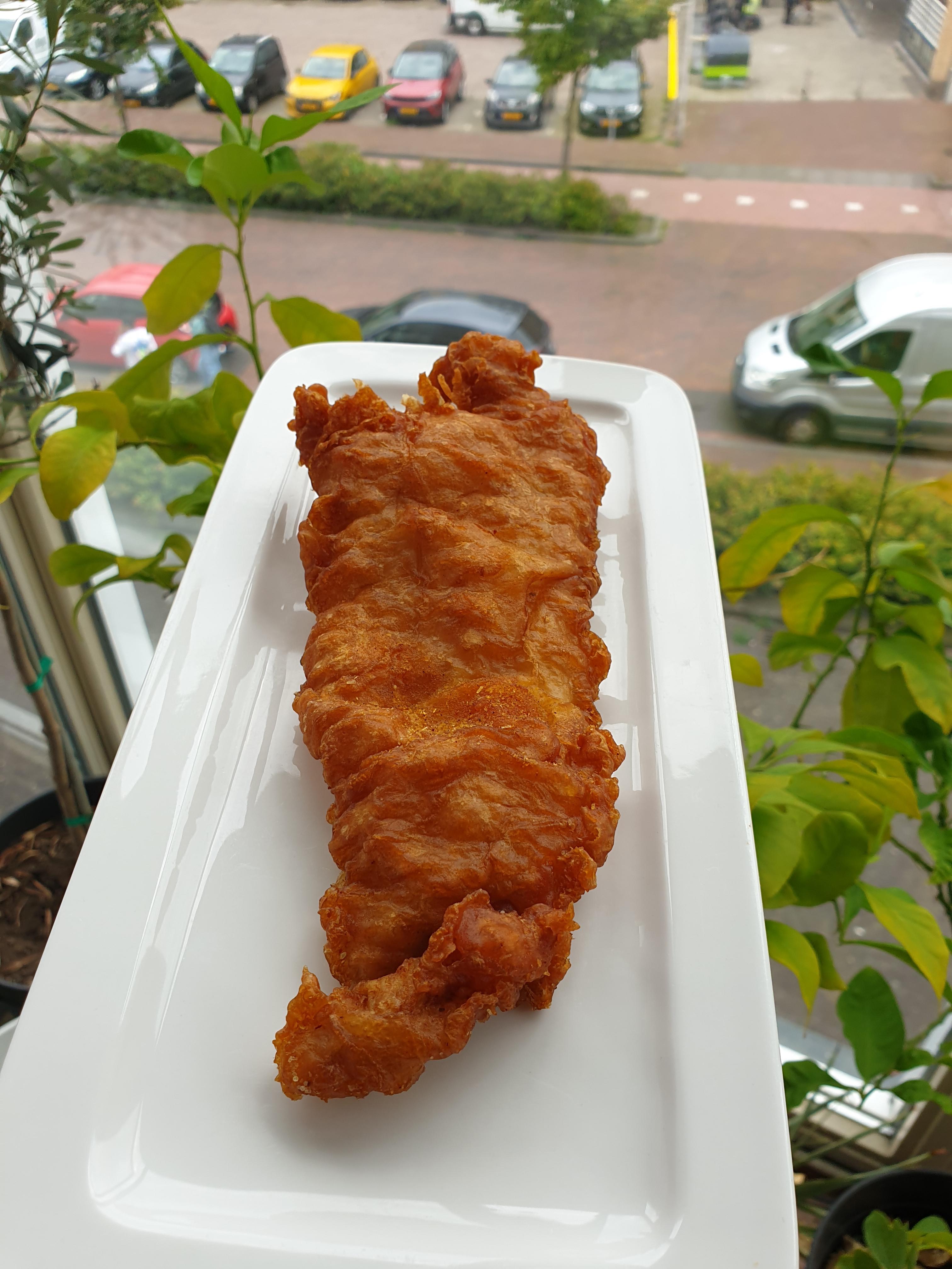 Deep fried crispy cod : rFoodPorn