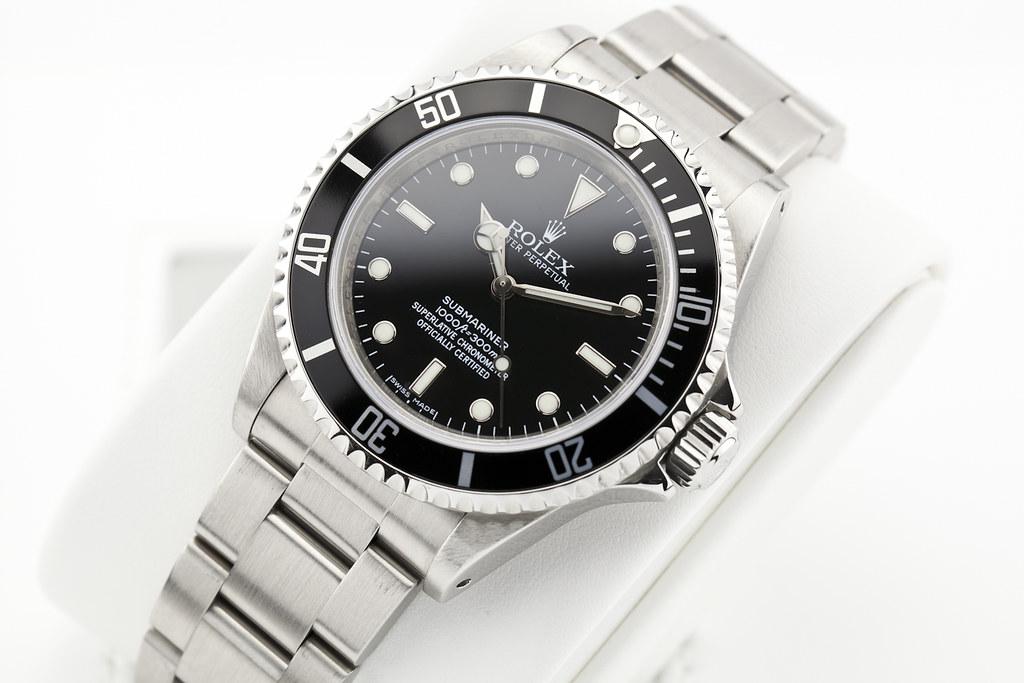 Wts Rolex Submariner 14060m 4 Liner W Box And Manuals M Serial 2008 Watchexchange