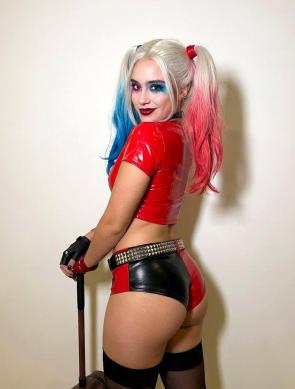 my Harley Queen cosplay