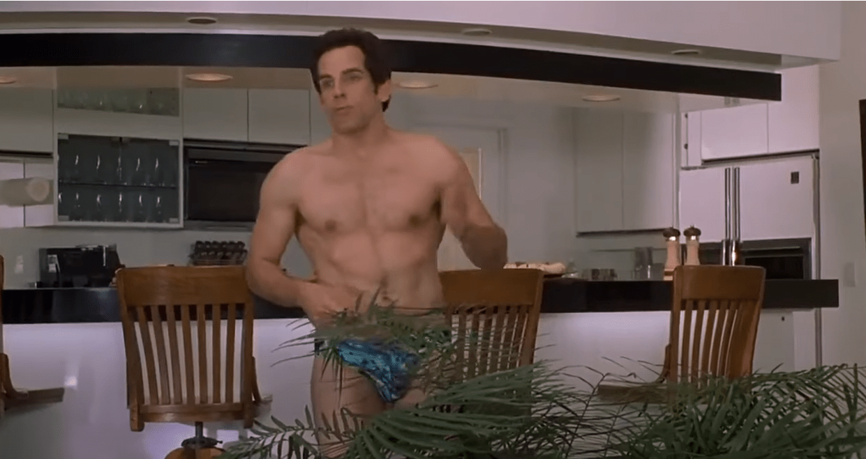 In Meet the Parents (2000)- Wait I dont remember Ben Stiller being a  beefcake, like at all, wtf? : rshittymoviedetails
