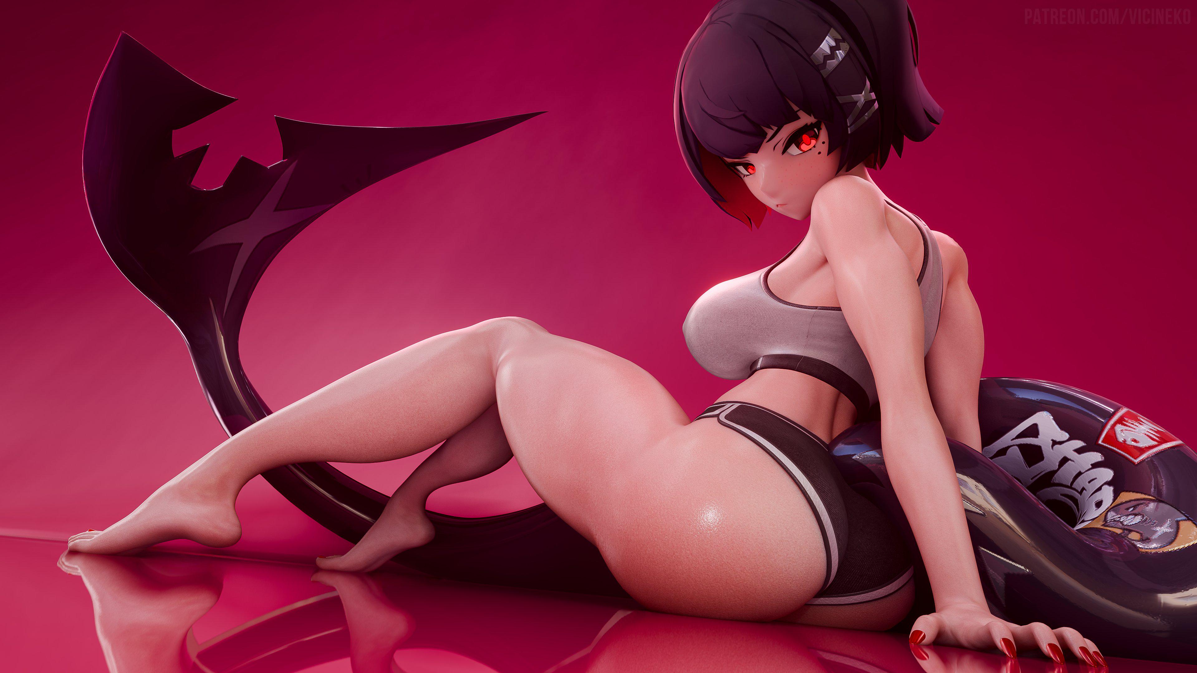 Post work out Ellen (KitsuneEcchi) : rZenlessZoneZero