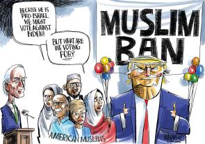 Not voting for Biden means Trump wins.