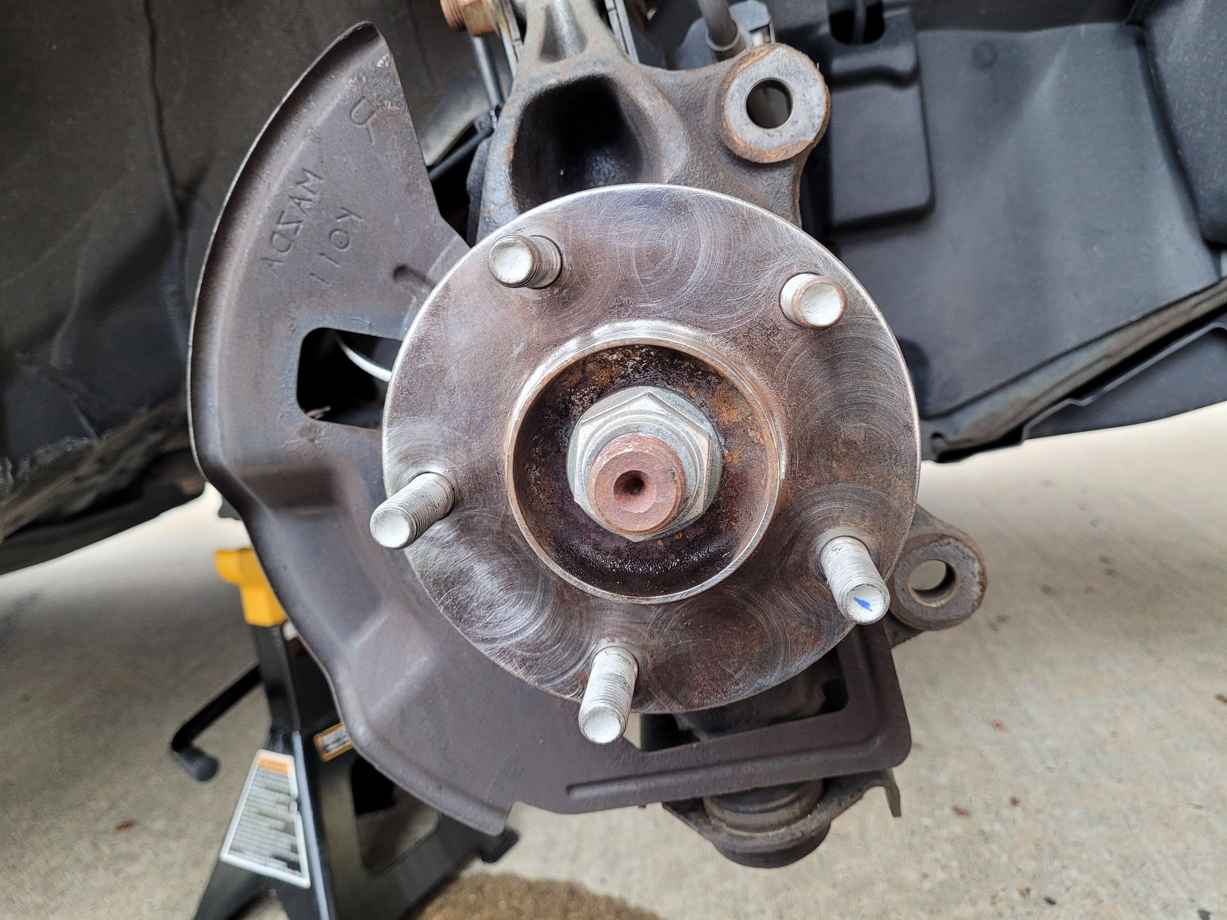 finally fixed my steering wheel shakebrake pulsation problem rust and dirt was something that didnt cross my mind until doing more research what a difference it makes having a clean mating surface on car shakes when braking at high speeds reddit