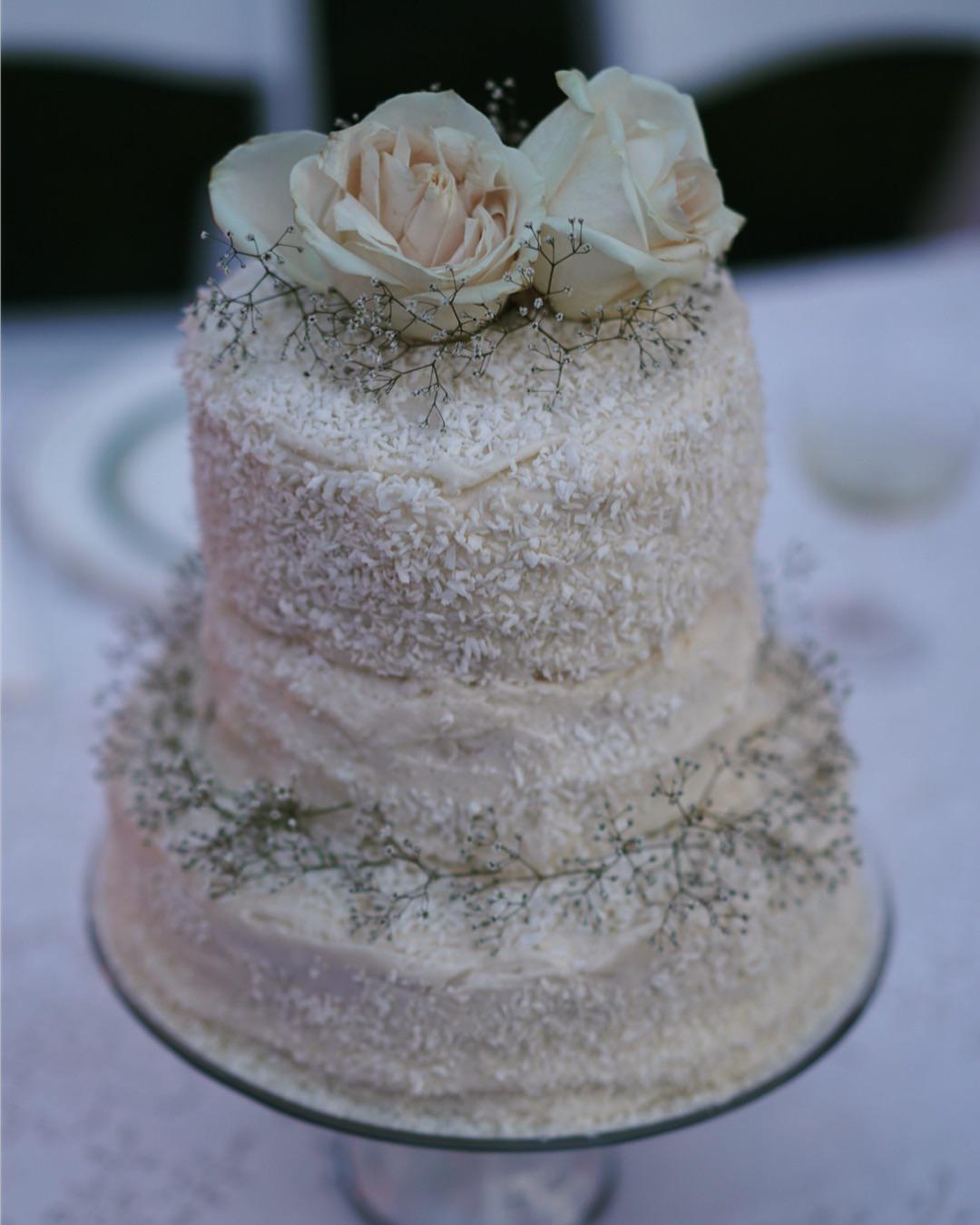 We offer a delicious range of cake and dessert flavours and we have an extensive range of gluten and dairy free options. My Mom Made This Beautiful Gluten Free Soy Free And Dairy Free Coconut Cream Cake For Our Wedding R Cake