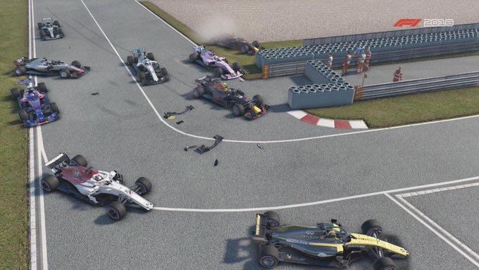 So There Was An Accident Glitch In The Pit Lane In China On