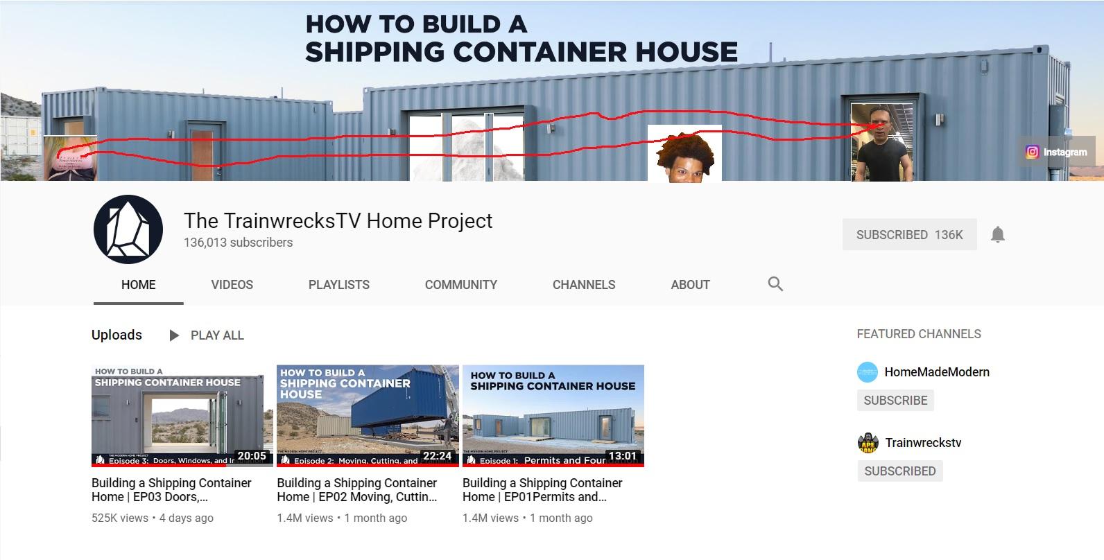 Trains house tutorial