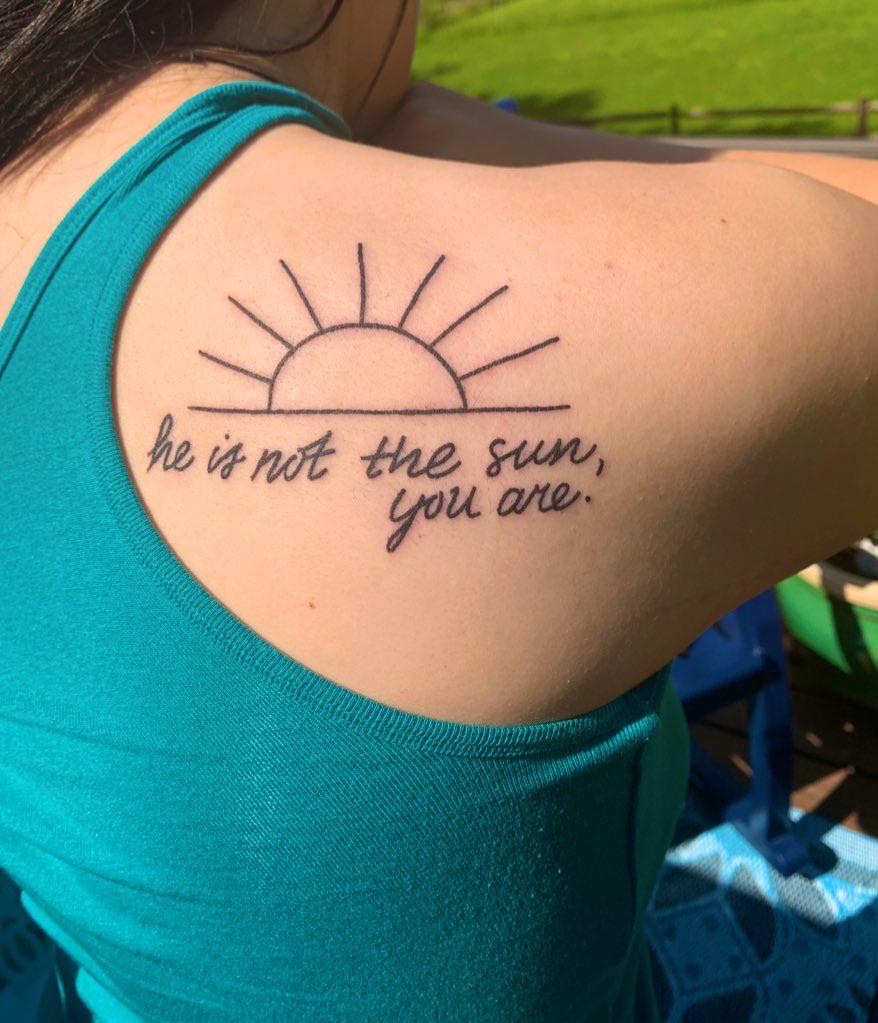 Andrew deluca' in the groundbreaking drama series 'grey's anatomy' made a huge impression on his personal life. He Is Not The Sun You Are My New Tattoo In My Best Friends Handwriting So In Love With It Greysanatomy