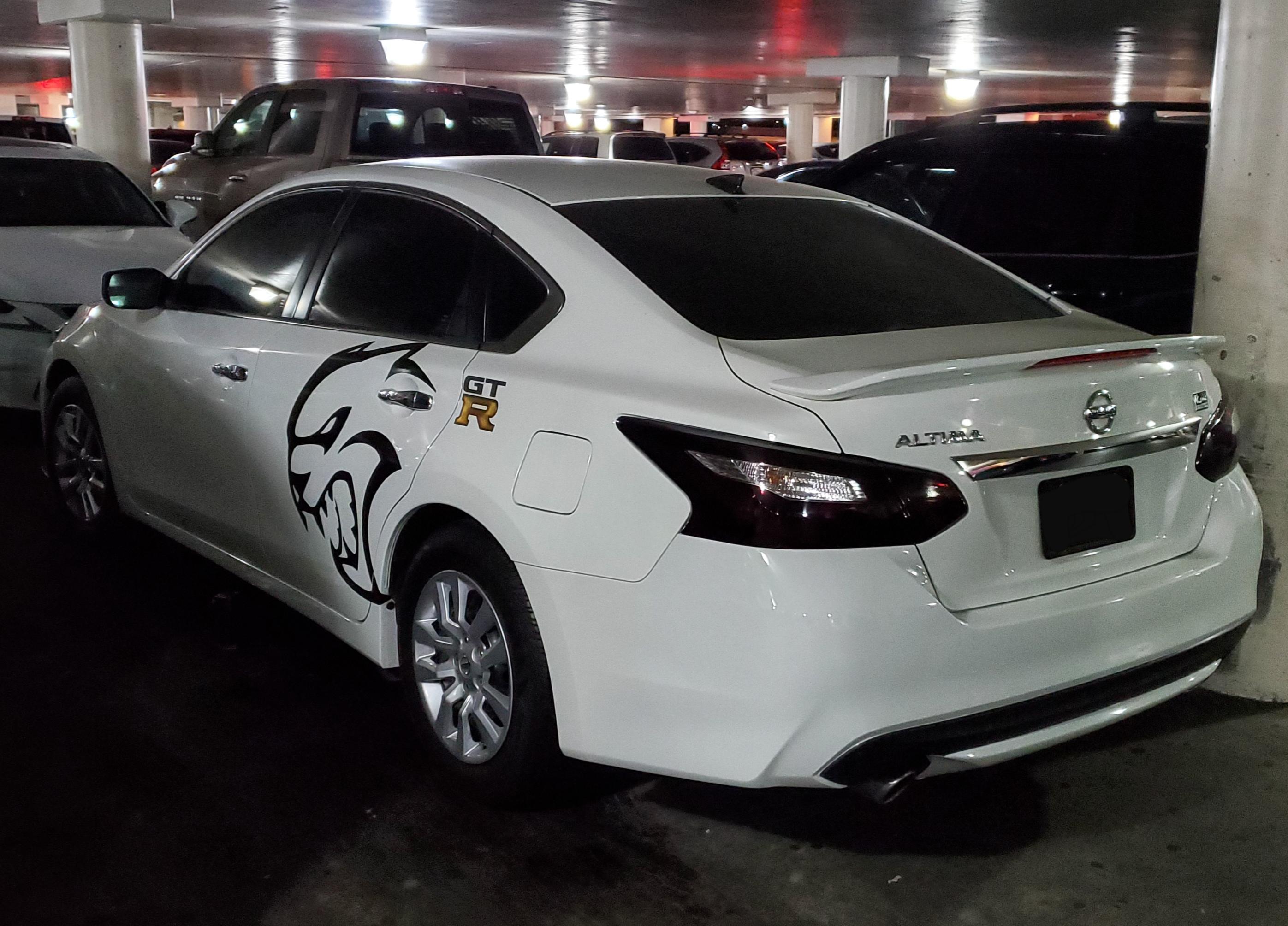The all new nissan altima gtr hellcat
