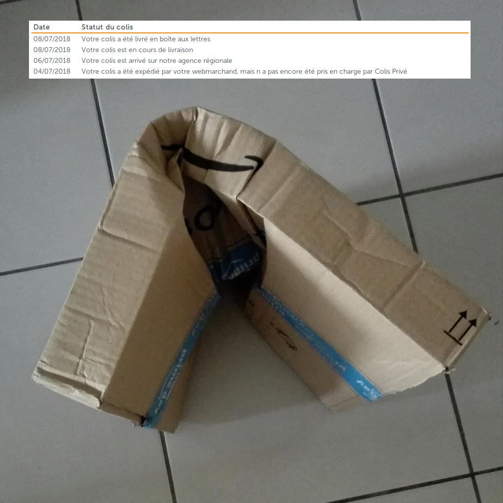 Votre Colis A Ete Livre En Boite Aux Lettres Merci Bien