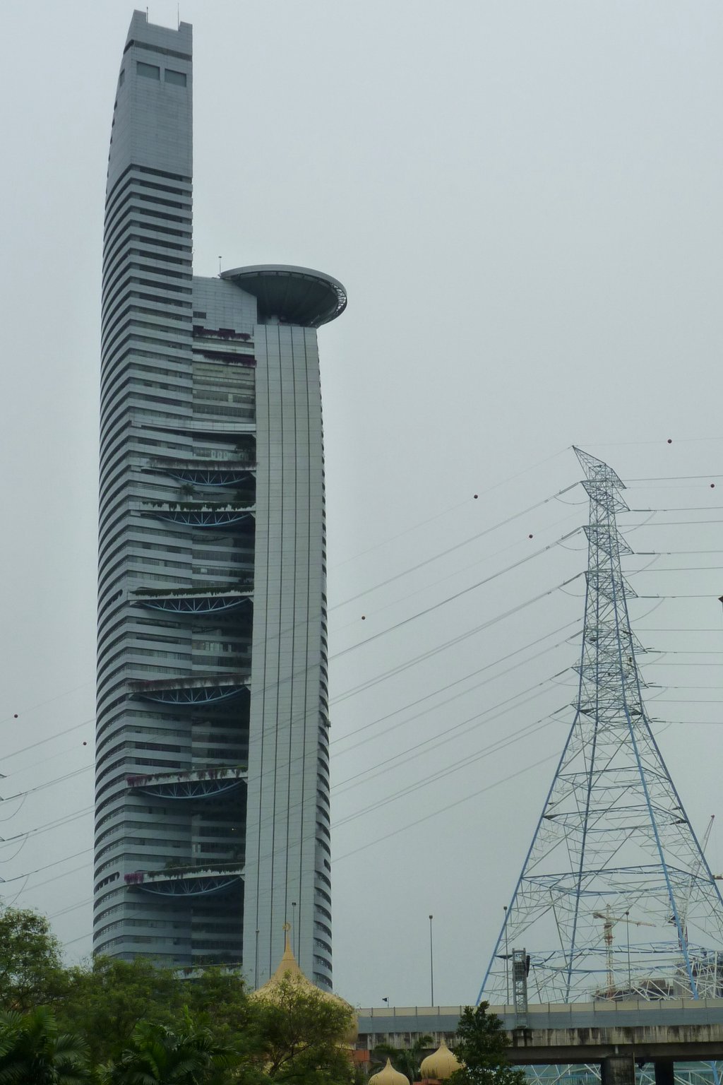 See this face right here? The Telekom Tower, or Menara TM is a skyscraper in Lembah
