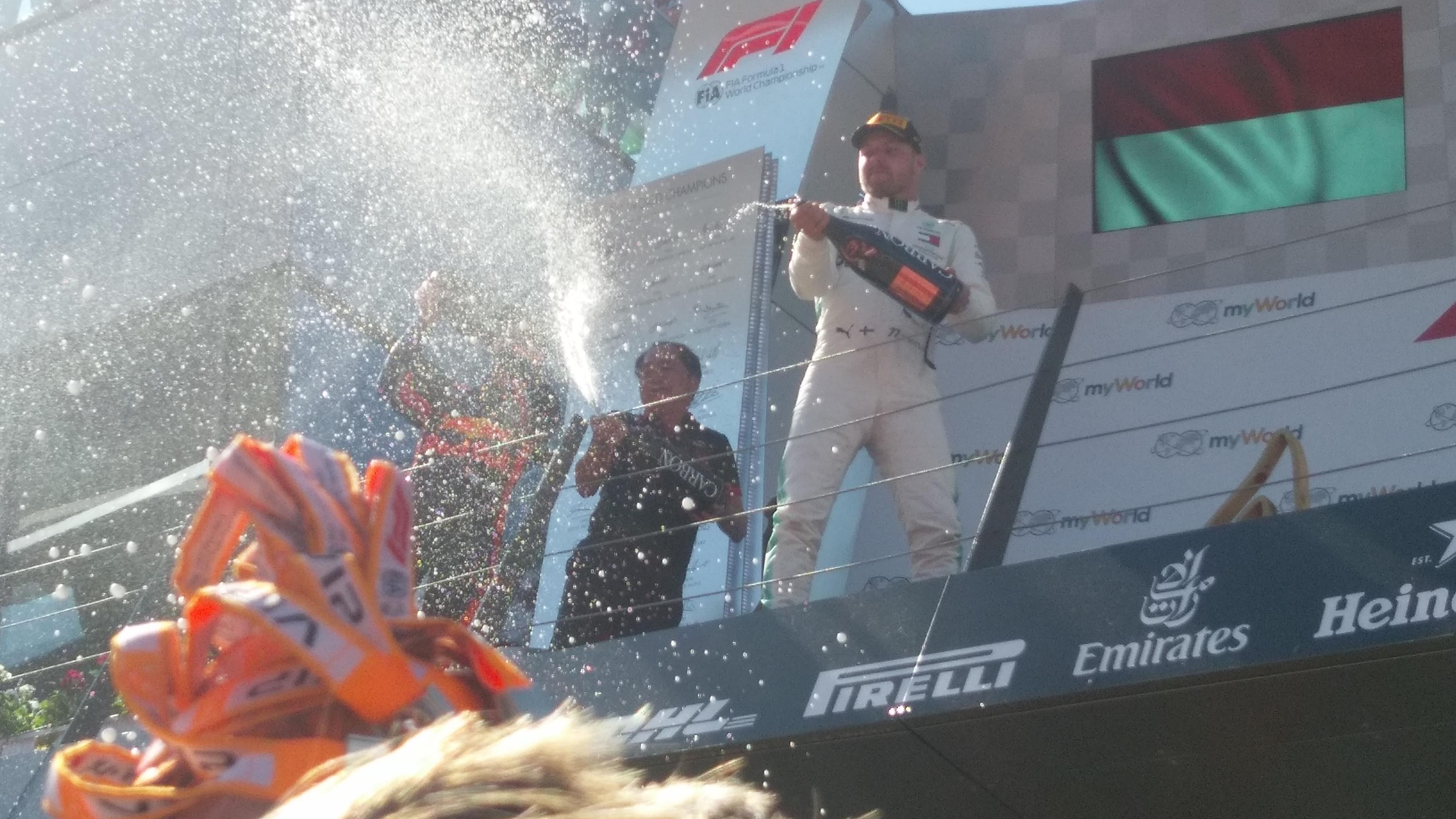 Podium Ceremony Austria 2019 Formula1