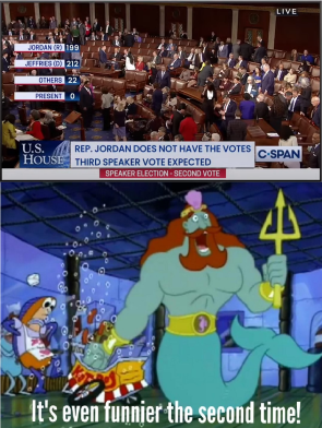 (if democracy and funding the most powerful country in the world wasn’t at stake, of course)