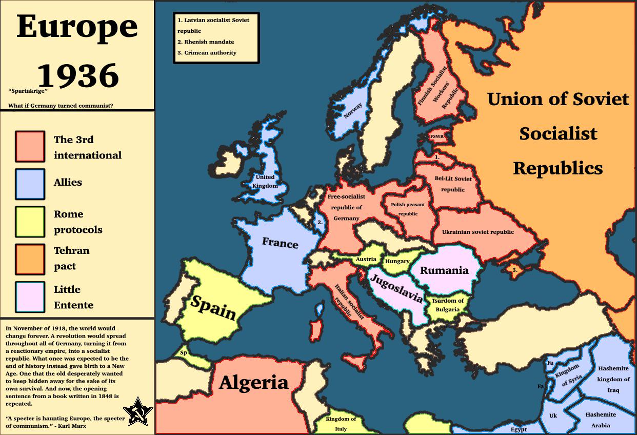Europe 1936 