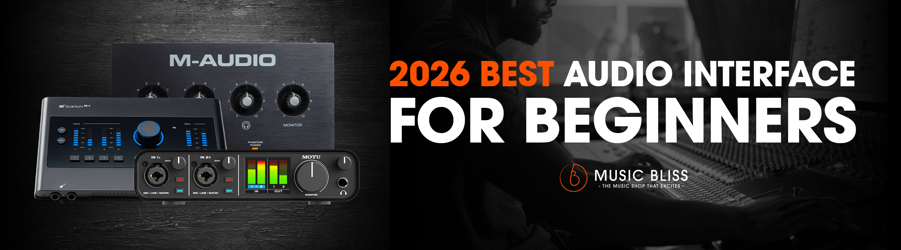 Beginner Collection Series 2026 Audio Interface For Beginner Music 904b9c10 B746 404e Bf31