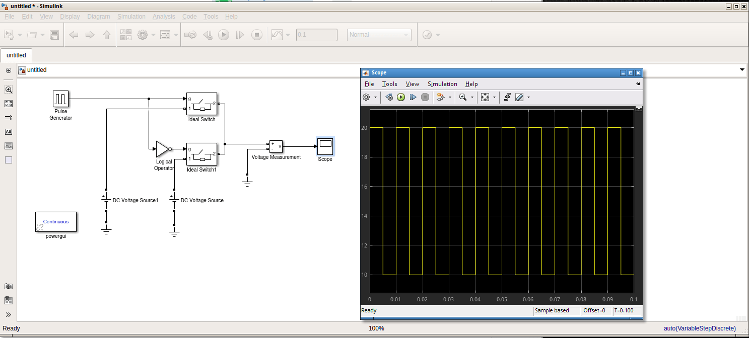 power - Connecting switch to a resistor in Simulink - Electrical  Engineering Stack Exchange