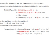 Algorithm Proving The Horner Function Polynomial Evaluation Stack