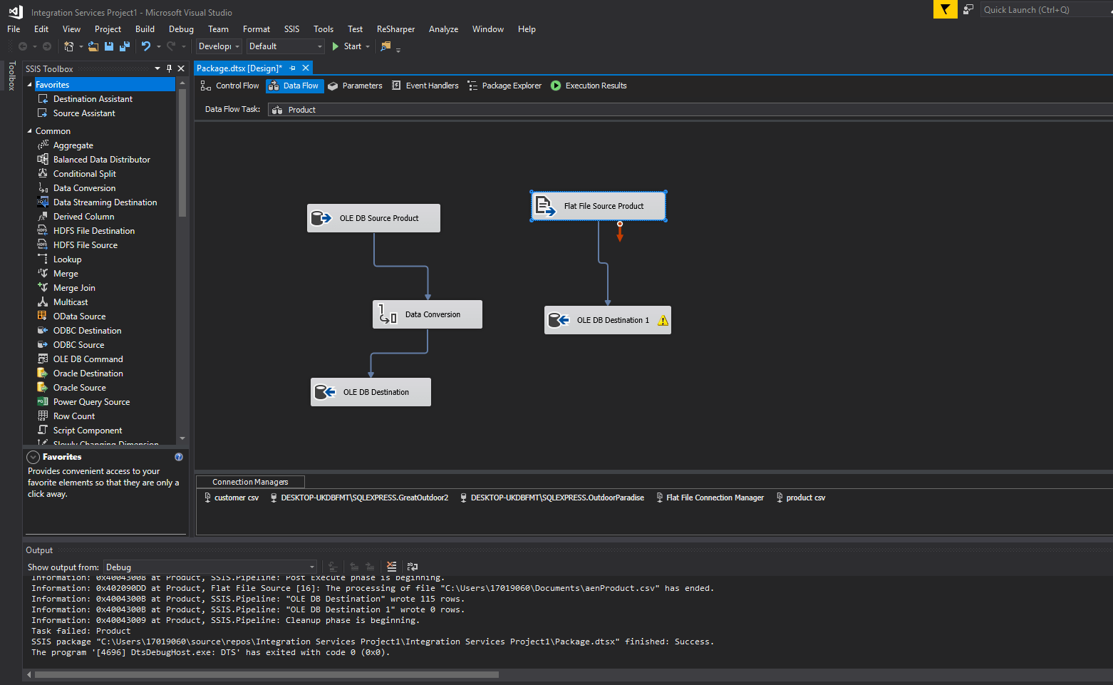 I have multiple sources for example i have products in sql database and exc...