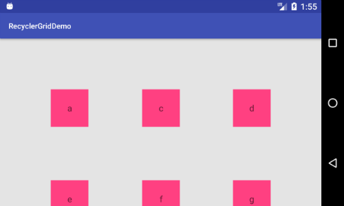 Gridview Android Recyclerview Gridlayoutmanager Column Spacing - Premium Minimal Art Gallery - Retina