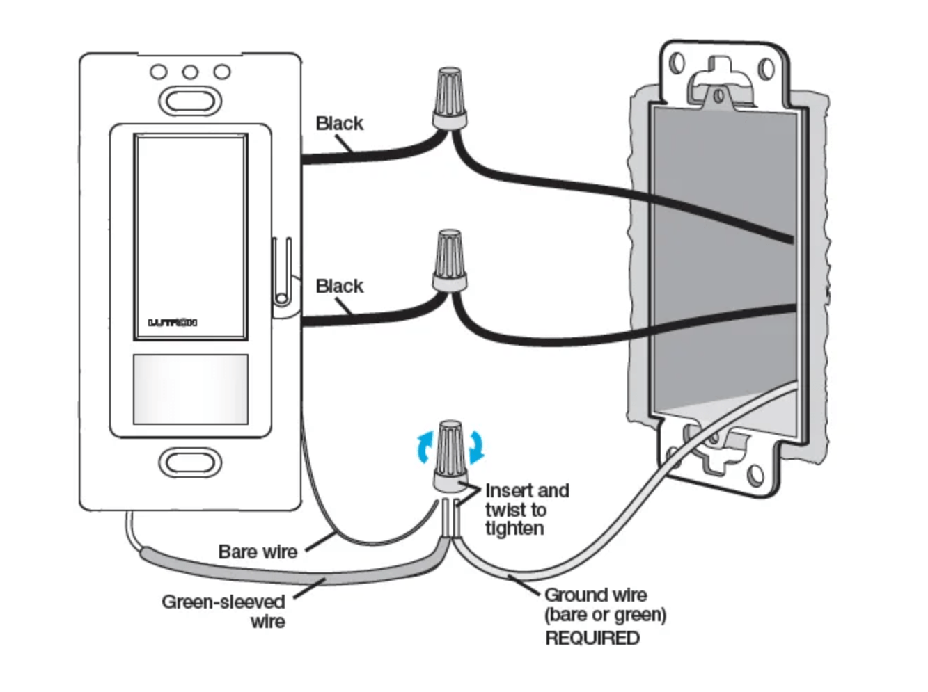 Electrical Newly Installed Lutron Motion Sensor Switch Is Always On