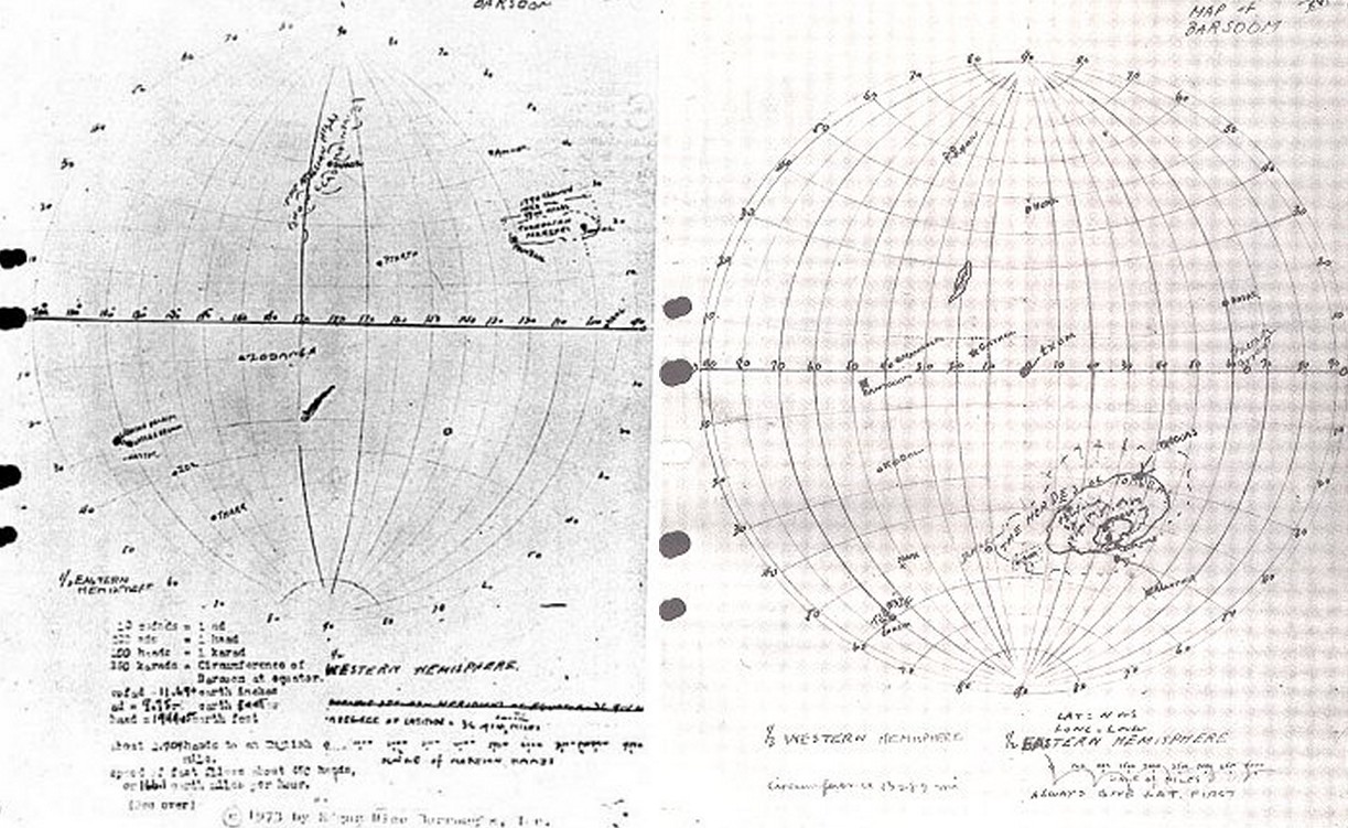 John Carter What Is The Map Of Barsoom That Carl Sagan Had Outside Hadjc.