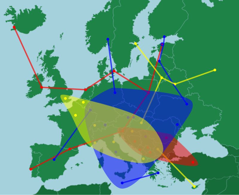 Javascript Close An Opened Catmull Rom Spline Generated From An Array - HD Space Patterns for Desktop