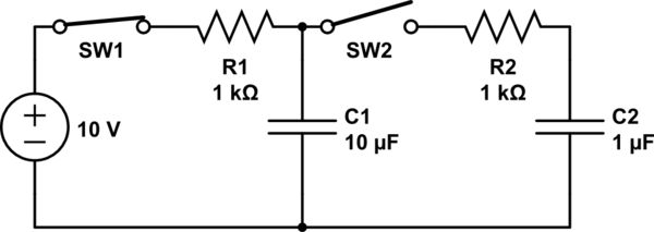 Voltage Difficulties With Capacitor Circuit Analysis Electrical Engineering Stack Exchange - Download Beautiful Nature Pattern | Retina