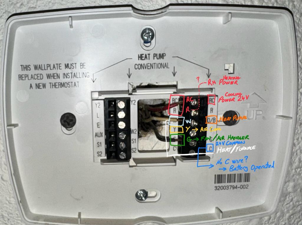 Connecting Thermostat Wires 7 And Only Six Options Google Nest Connecting Thermostat Wires 7 And Only Six Options Google Nest