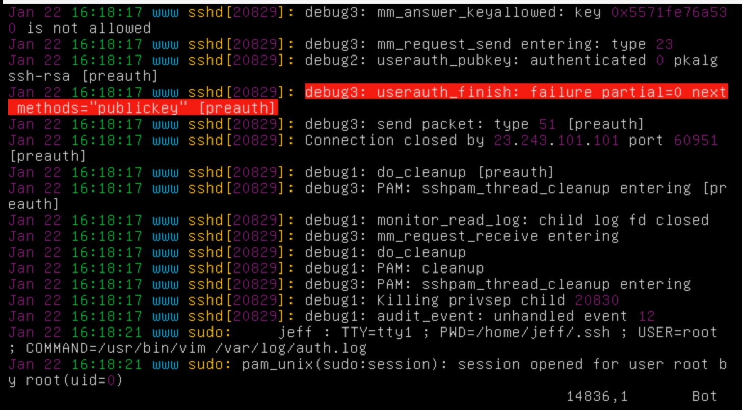 networking - Cant ssh even with public key added to authorized_keys - Ask  Ubuntu