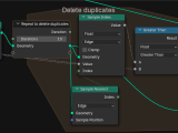 Why Edge Paths To Curves Node Duplicates The Control Points Blender