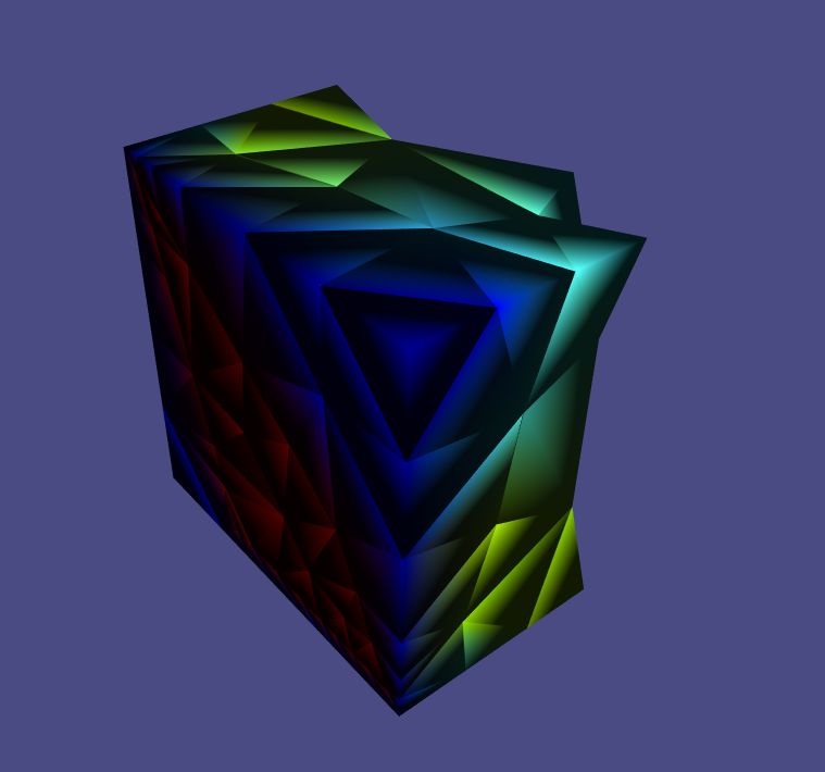 Strange Shading On Mesh Polycount - Geometric Arts - Amazing High Resolution Collection