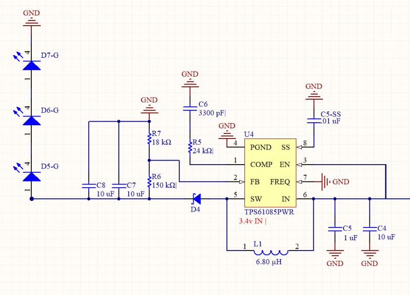 Single Cell Led Boost Converter Electrical Engineering Stack Exchange - Premium Minimal Pattern - Desktop