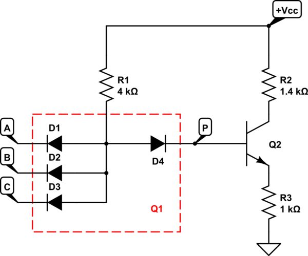 Transistors Nand Gate Problem Electrical Engineering Stack Exchange - City Textures - High Quality Full HD Collection