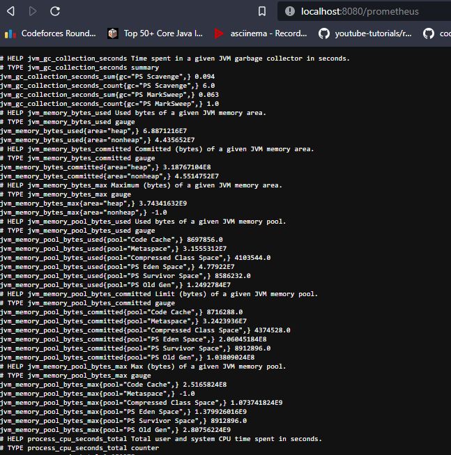 Spring Boot In Prometheus The Status Of My Endpoint Is Down However - Ultra HD Mountain Designs for Desktop