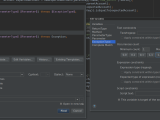 Editor Intellij Structurally Replace Thows Oneexception
