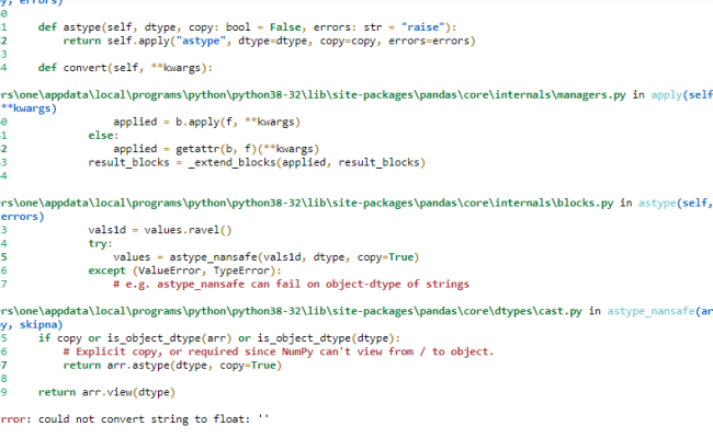 11 Valueerror Could Not Convert String To Float Ould Not Convert 