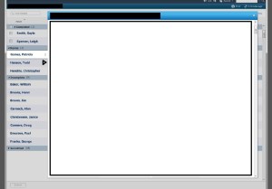 modal blur window background ve mockup following stack