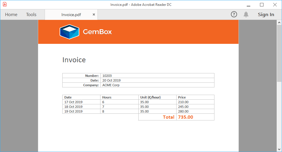 Learn more by mayank sharma 18 february 20. How To Generate A Pdf Documet In Asp Net Core 3 0 Like The Below Image With Parameters Stack Overflow