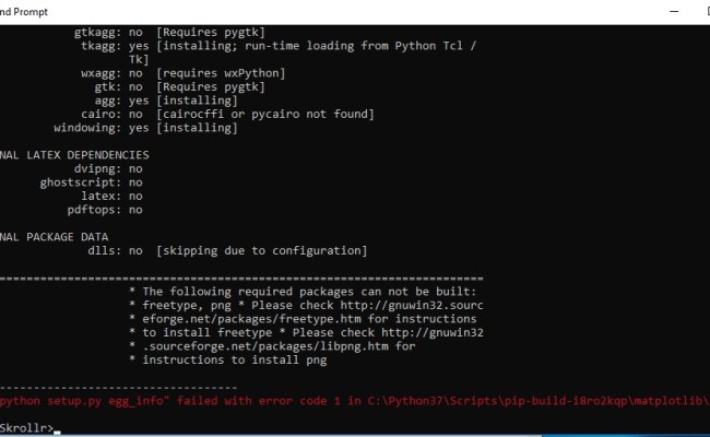 Python How To Solve The Matplotlib Installation Error Stack Overflow python-how-to-solve-the-matplotlib-installation-error-stack-overflow