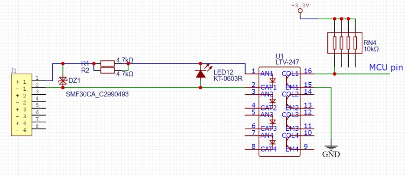Opto Isolator Optocoupler Input Protection Electrical Engineering Stack Exchange - Dark Wallpapers - Creative Desktop Collection