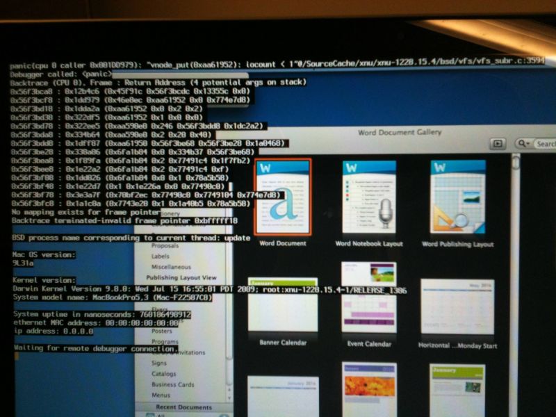 Macbook Pro Error Message Macrumors Forums - Nature Illustration Collection - HD Quality