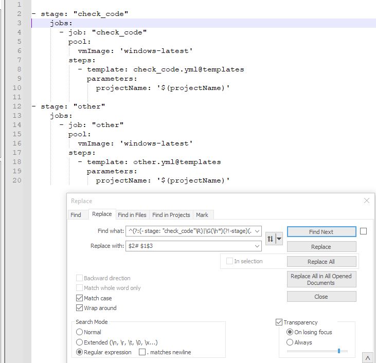Notepad How To Add Comment Out Multiliple Lines In Multiple Files - Retina Sunset Designs for Desktop